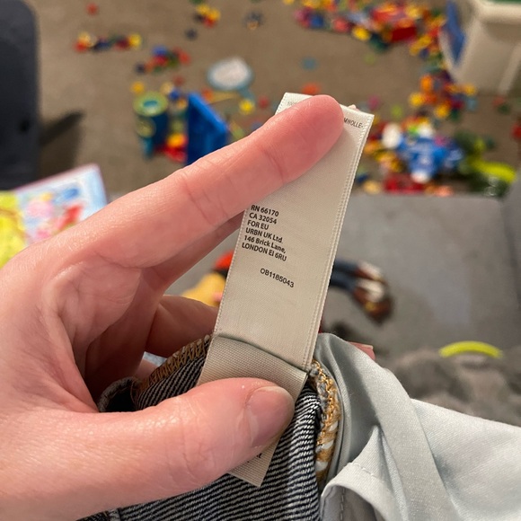 Free People x We The Free Curvy Georgine Mom Jean - Picture 10 of 10